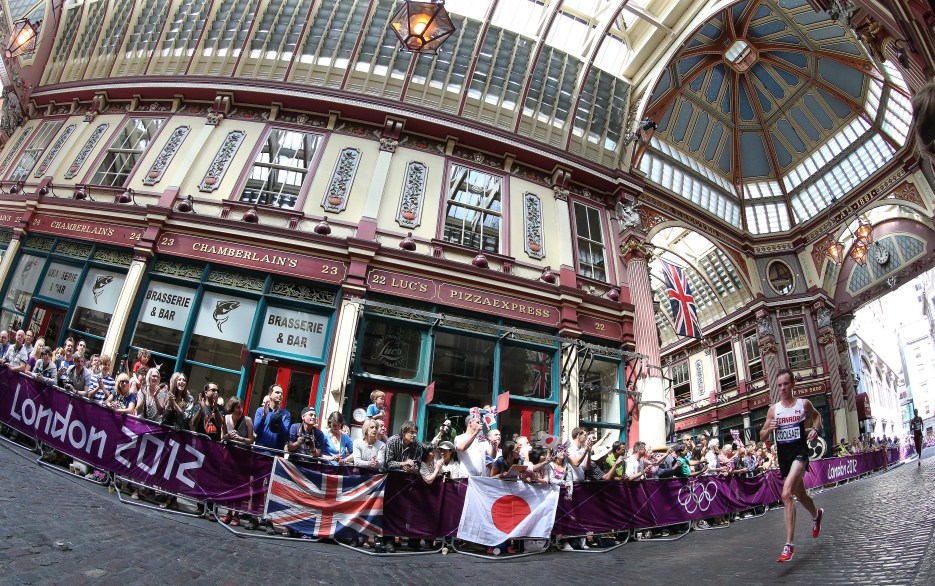 Reid Coolsaet - Marathon Reid Coolsaet competes in the marathon at the London 2012 Olympic Games Photo: Claus Andersen