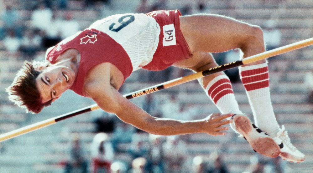 Dave Steen-001-Edmonton1983 Dave Steen competes at the 1983 Universiade in Edmonton Photo: Claus Andersen