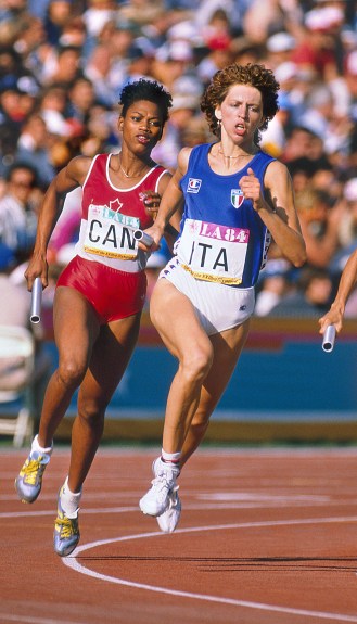JillianRichardson-001LA84 Jillian Richardson competes at the Los Angeles 1984 Olympic Games Photo: Claus Andersen