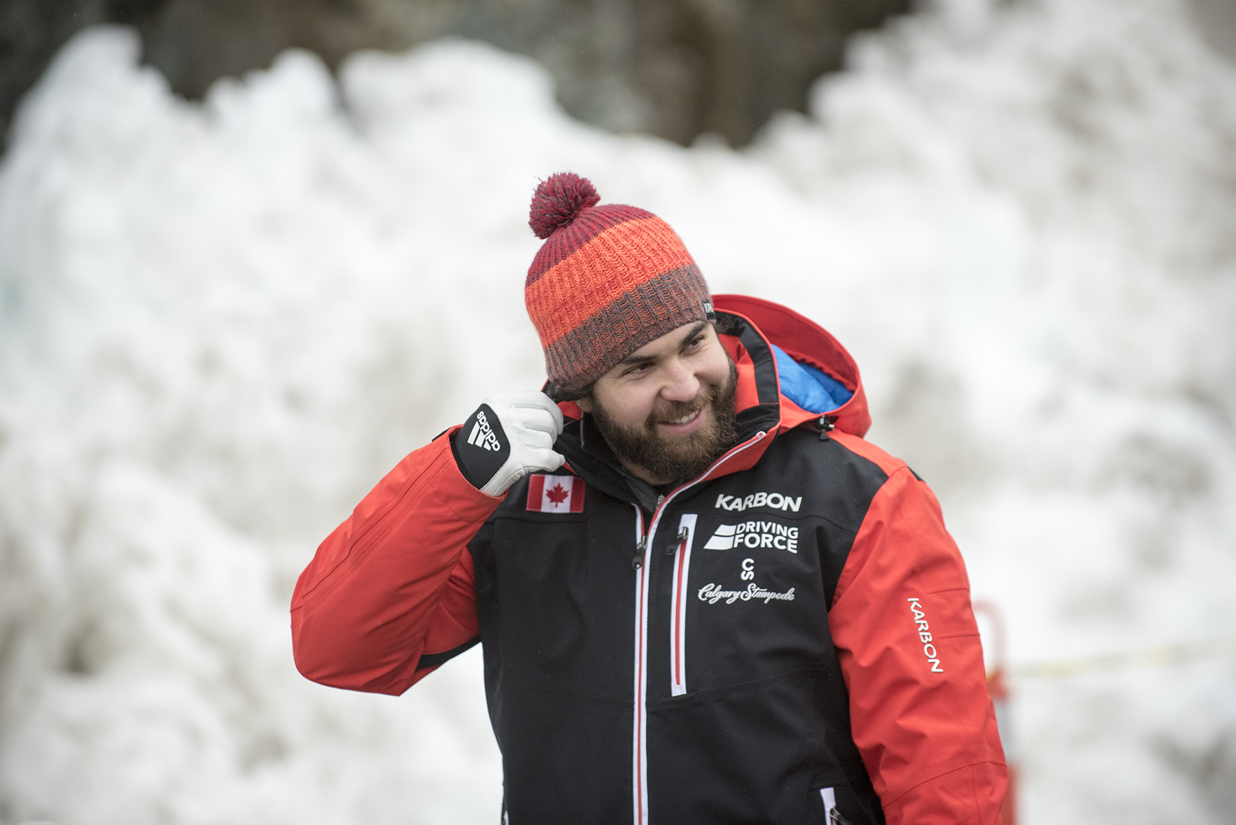 Team Canada - Chris Spring gets in the zone