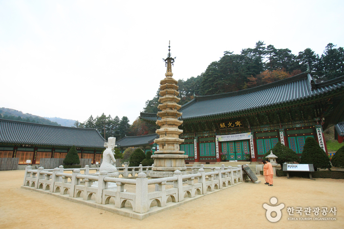 Team Canada - Korea 101 Tourism Woljeongsa Temple