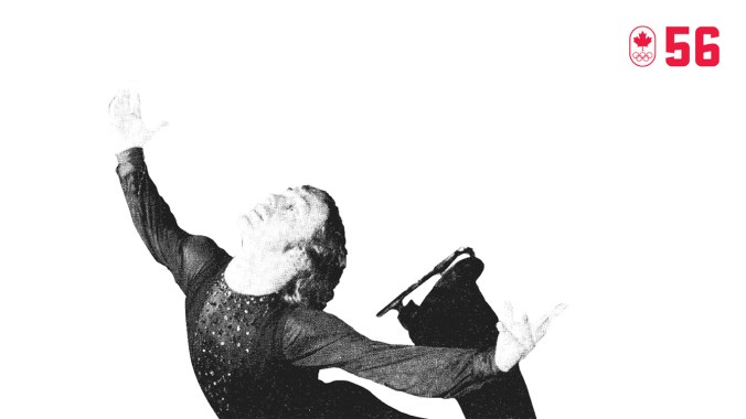 100 COUNTDOWN 56 HOR Described as exotic, unusual, and extraordinary, Toller Cranston was one of the best known artists in figure skating history. After the value of compulsory figures was reduced, he used his special flair to win bronze at Innsbruck 1976, paving the way for future generations of male figure skaters to show their personal style. BE INCLUSIVE