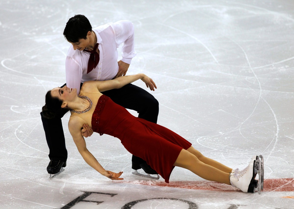 Team Canada Tessa Virtue, Scott Moir 2012 Four Continents