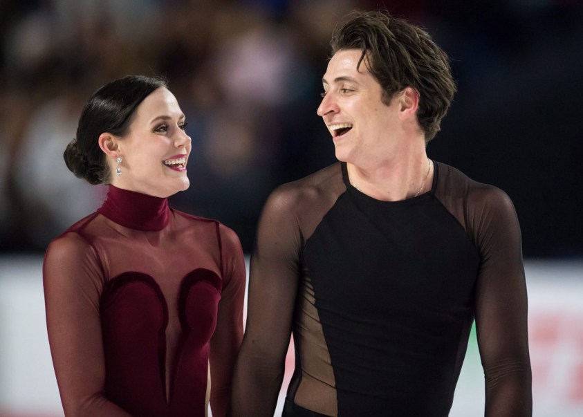 Team Canada Tessa Virtue, Scott Moir 2018 Canadian Championships