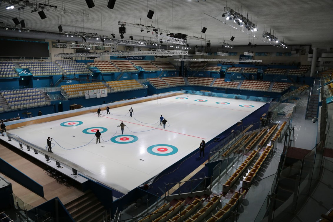 The Gangneung Curling Centre will host men's and women's curling at PyeongChang 2018,