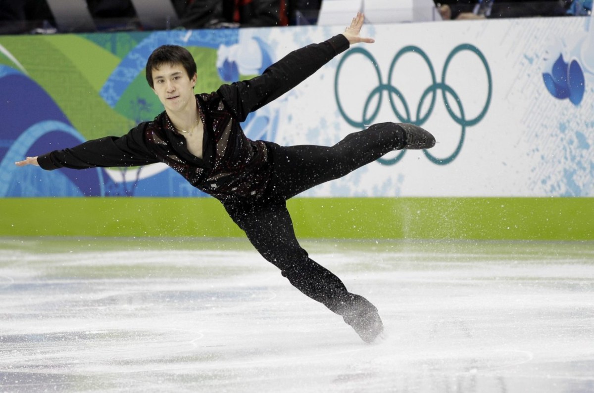 Patrick Chan during a performance