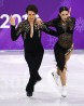 Team Canada's Tessa Virtue and Scott Moir skate in the ice dance short program at PyeongChang 2018, Monday, February 19, 2018. COC Photo by Vaughn Ridley