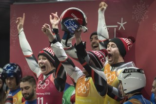 Team Canada luge PyeongChang 2018