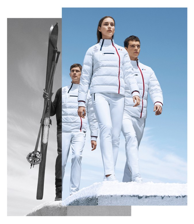 France PyeongChang 2018 France's podium wear is sure to set a few hearts aflutter at PyeongChang 2018 (Photo: Lacoste/Team France).