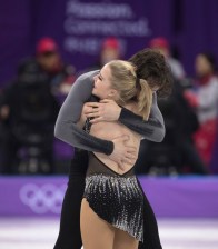 Canada's Julianne Seguin and Charlie Bilodeau compete in the pairs skating short program at the PyeongChang 2018 Olympic Winter Games in Korea, Wednesday, February 14, 2018. THE CANADIAN PRESS/HO - COC Ð Jason Ransom