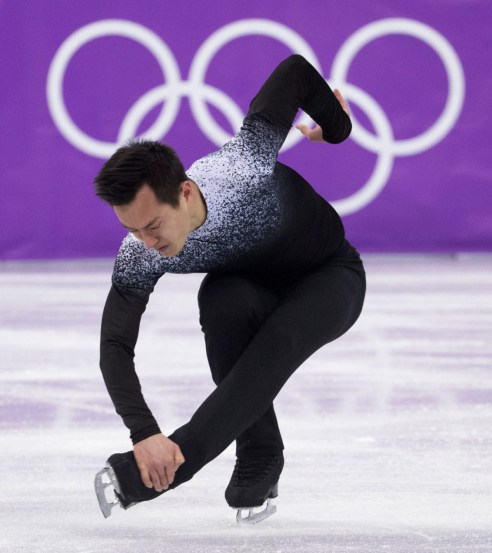 Team Canada Patrick Chan PyeongChang 2018