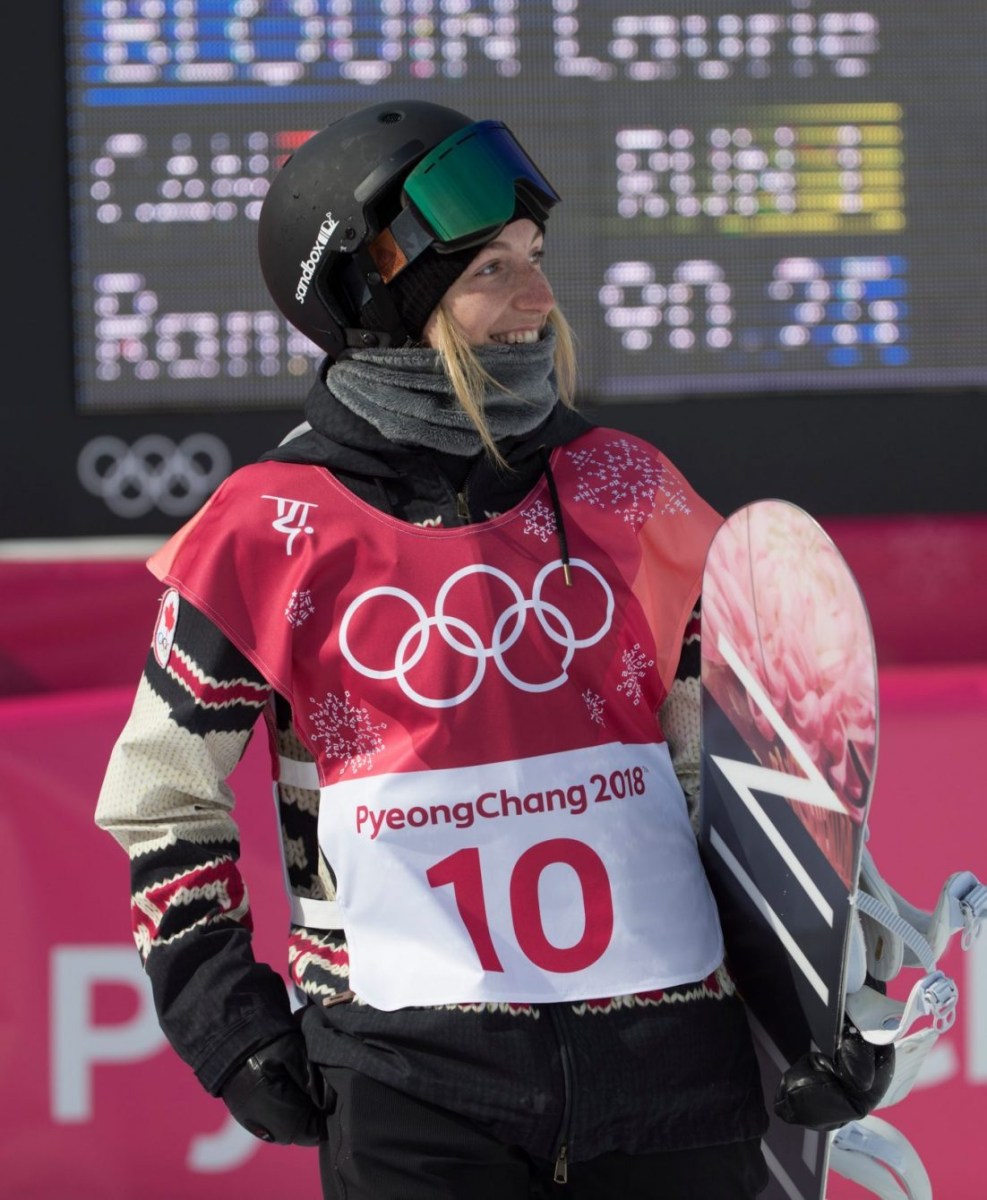 Team Canada Laurie Blouin PyeongChang 2018