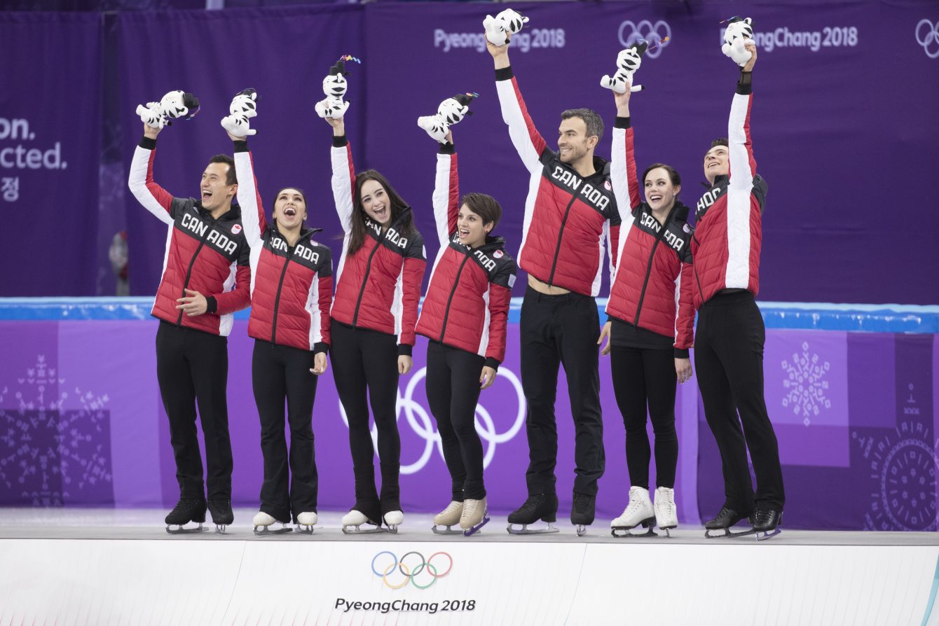 Team Canada PyeongChang 2018 Figure Skating Team gold