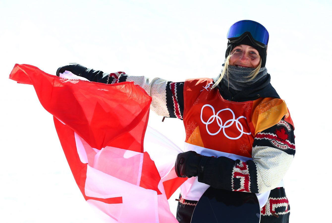 Team Canada PyeongChang 2018 Laurie Blouin Snowboard slopestyle silver