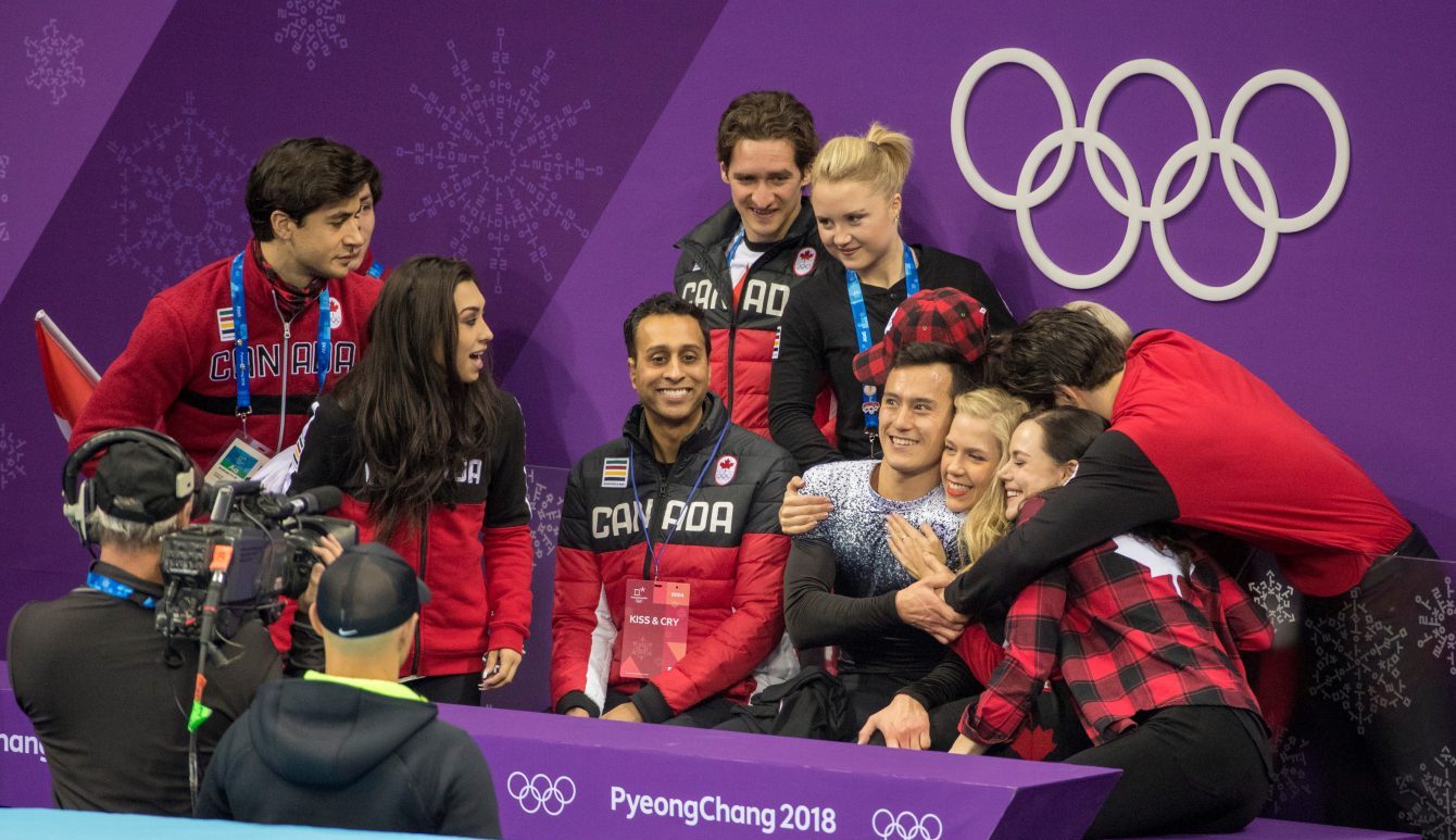 Team Canada Patrick Chan PyeongChang 2018 team event