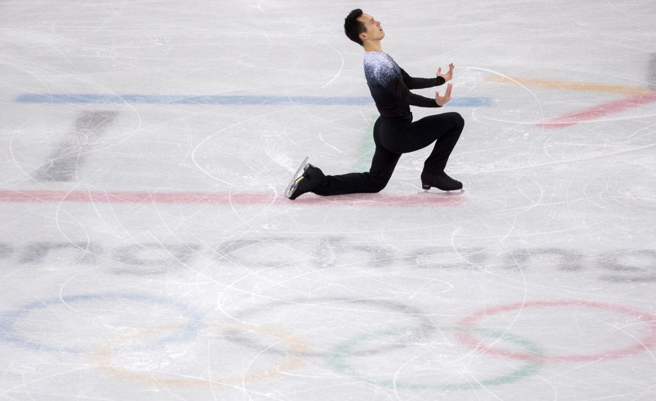 Team Canada Patrick Chan PyeongChang 2018 team short program