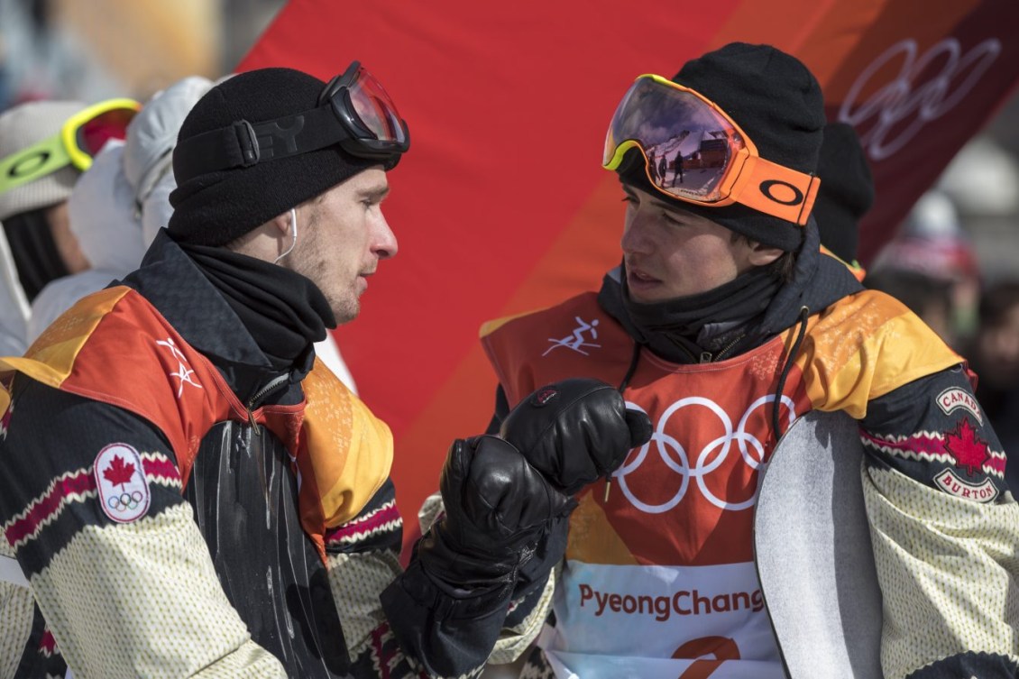 Team Canada PyeongChang 2018 Max Parrot Mark McMorris slopestyle finals