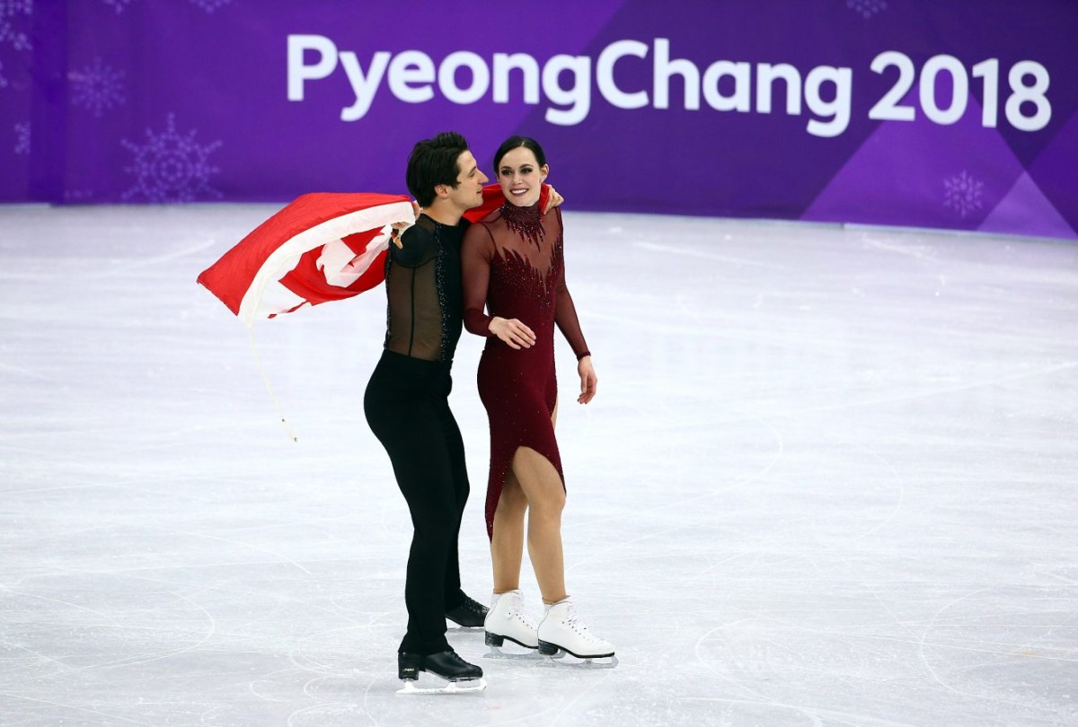 Team Canada PyeongChang 2018 Tessa Virtue Scott Moir ice dance gold