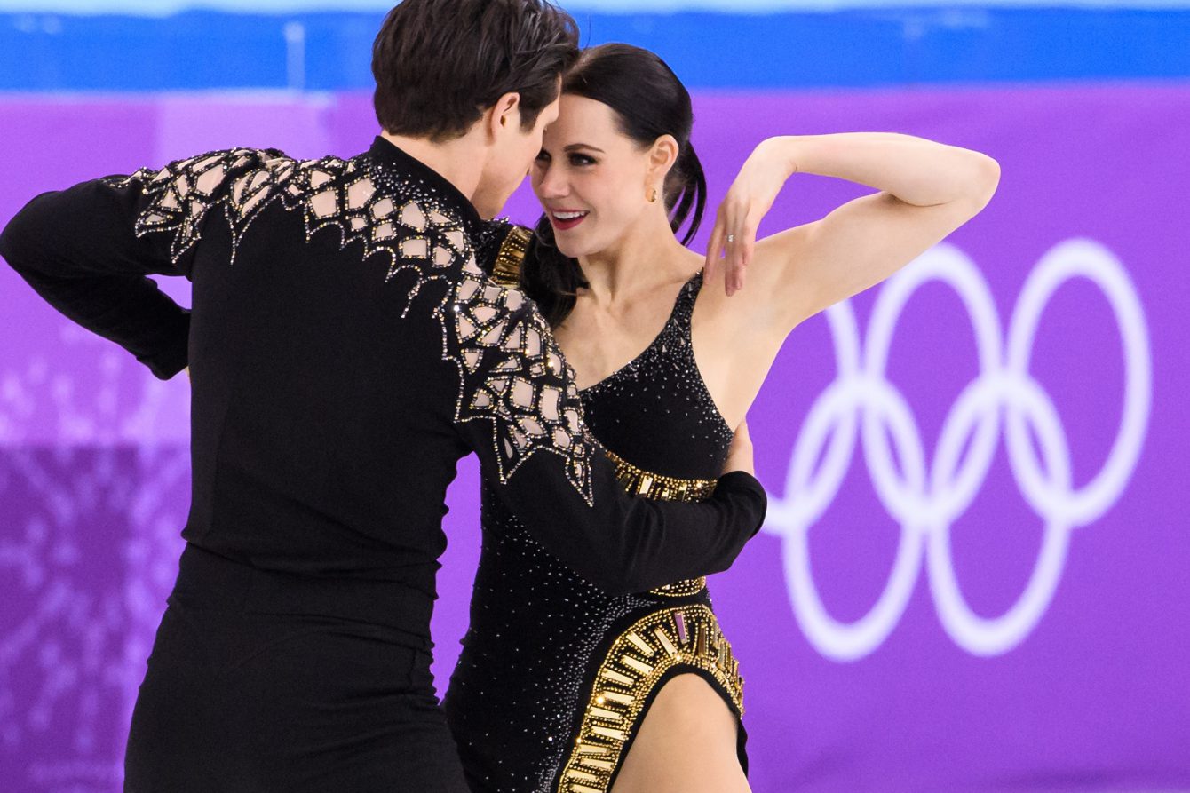 Team Canada Tessa Virtue Scott Moir PyeongChang 2018 team event