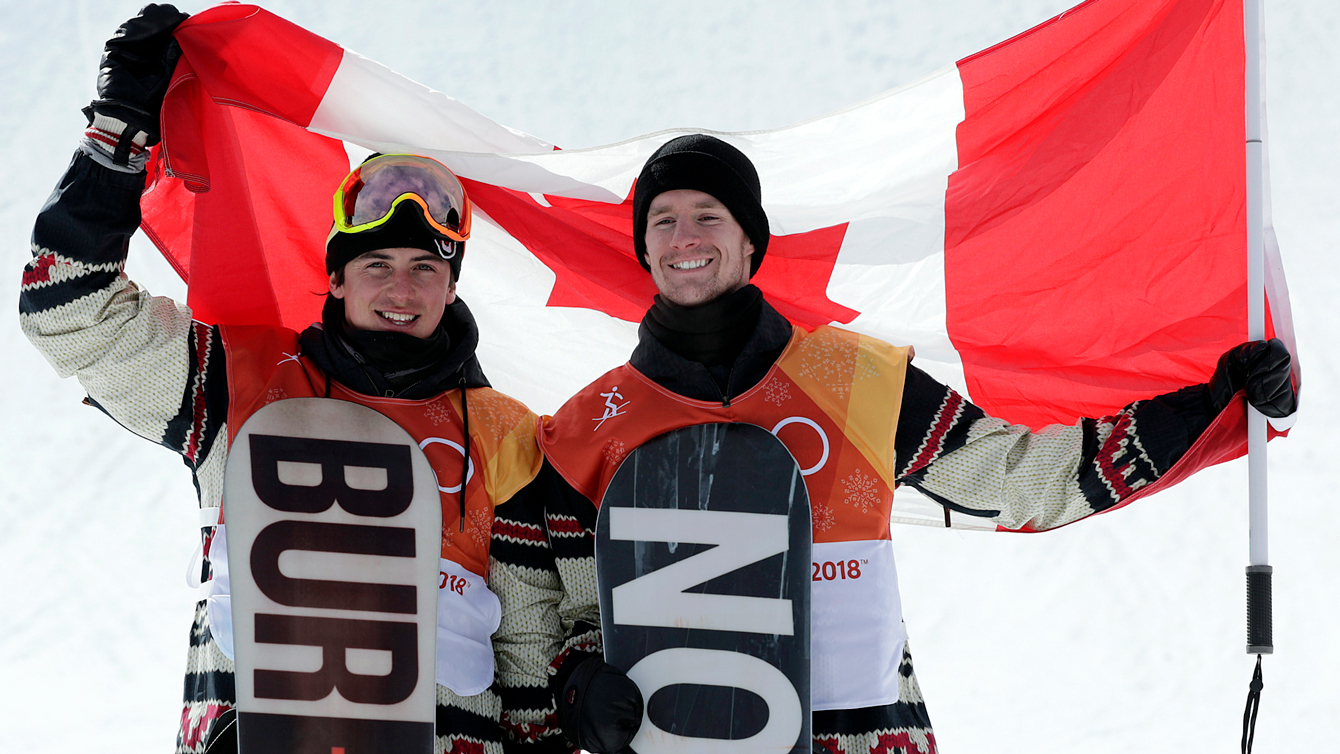 TeamCanada - McMorris and Parrot, PyeongChang 2018