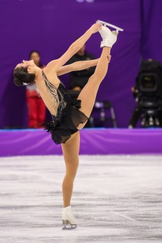 PYEONGCHANG, SOUTH KOREA - FEBRUARY 23: Kaetlyn Osmond competes in the Ladies Single Free Skating at the 2018 Winter Olympic Games at Gangneung Ice Arena on February 23, 2018 in Pyeongchang-gun, South Korea (Photo by Vincent Ethier/COC)