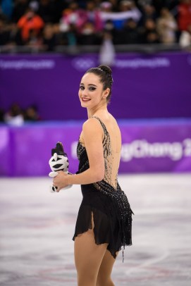 PYEONGCHANG, SOUTH KOREA - FEBRUARY 23: Kaetlyn Osmond wins bronze in the Ladies Single Free Skating at the 2018 Winter Olympic Games at Gangneung Ice Arena on February 23, 2018 in Pyeongchang-gun, South Korea (Photo by Vincent Ethier/COC)
