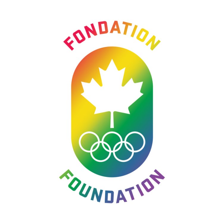 Canadian Olympic Foundation Pride Logo