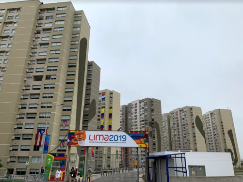 Athletes village entrance