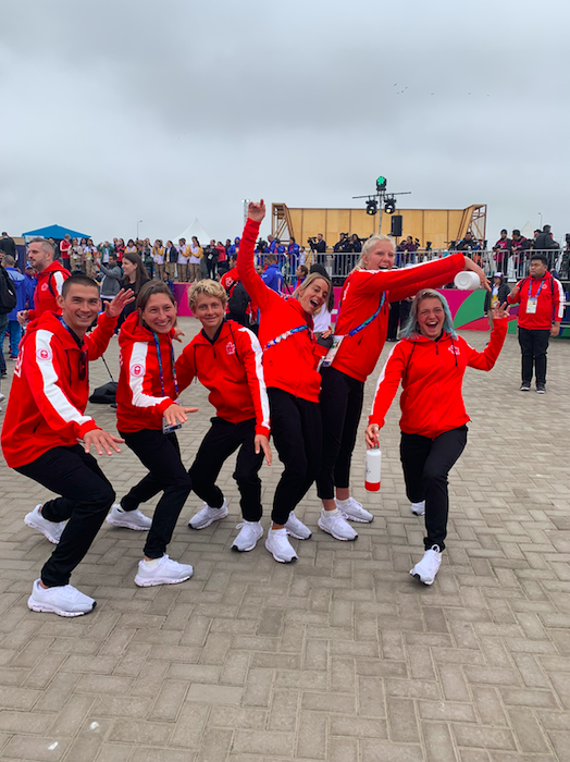 Athletes excited at welcoming ceremony