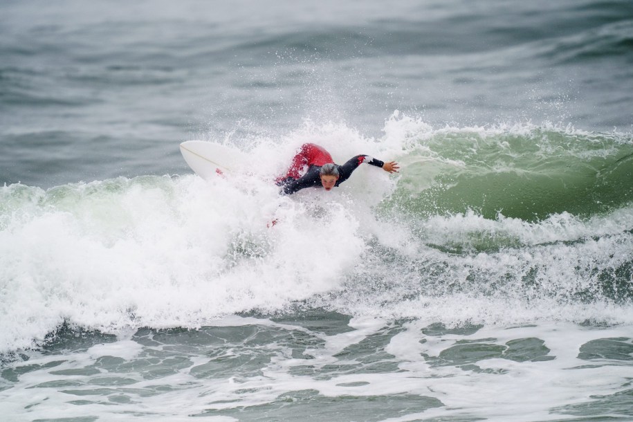 Bethany Zelasko rides the wave