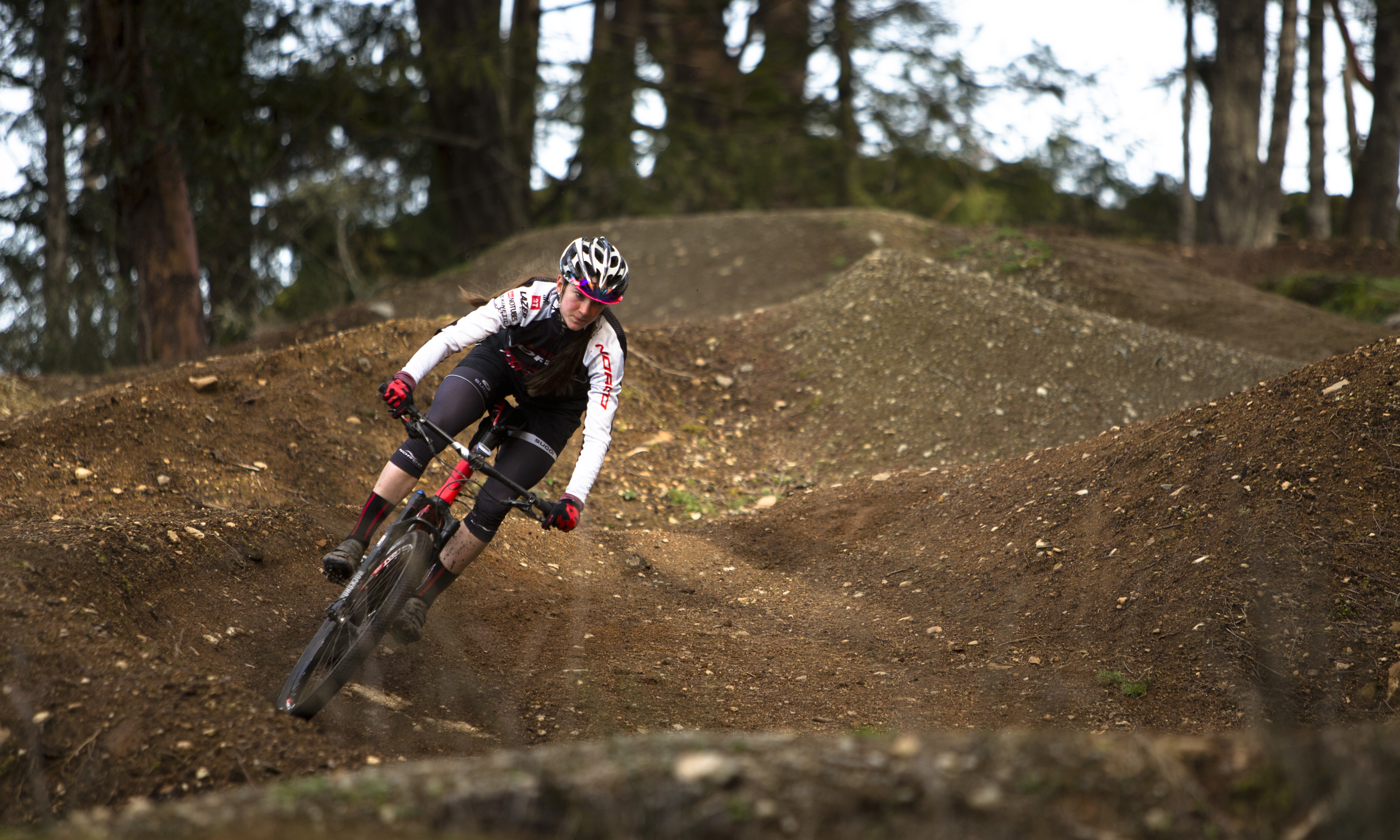 Haley Smith on cycle