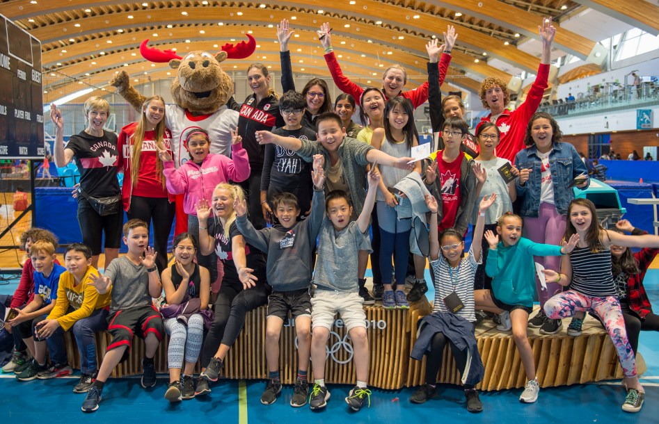 Komak and students