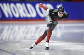 Canada's Laurent Dubreuil in stride