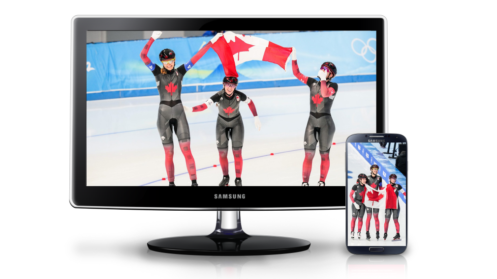 Team Canada Speed Skates to Team Pursuit Gold – Wallpaper