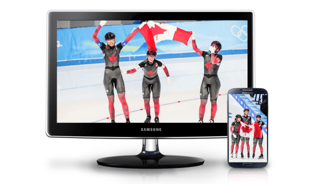 Team Canada Speed Skates to Team Pursuit Gold – Wallpaper