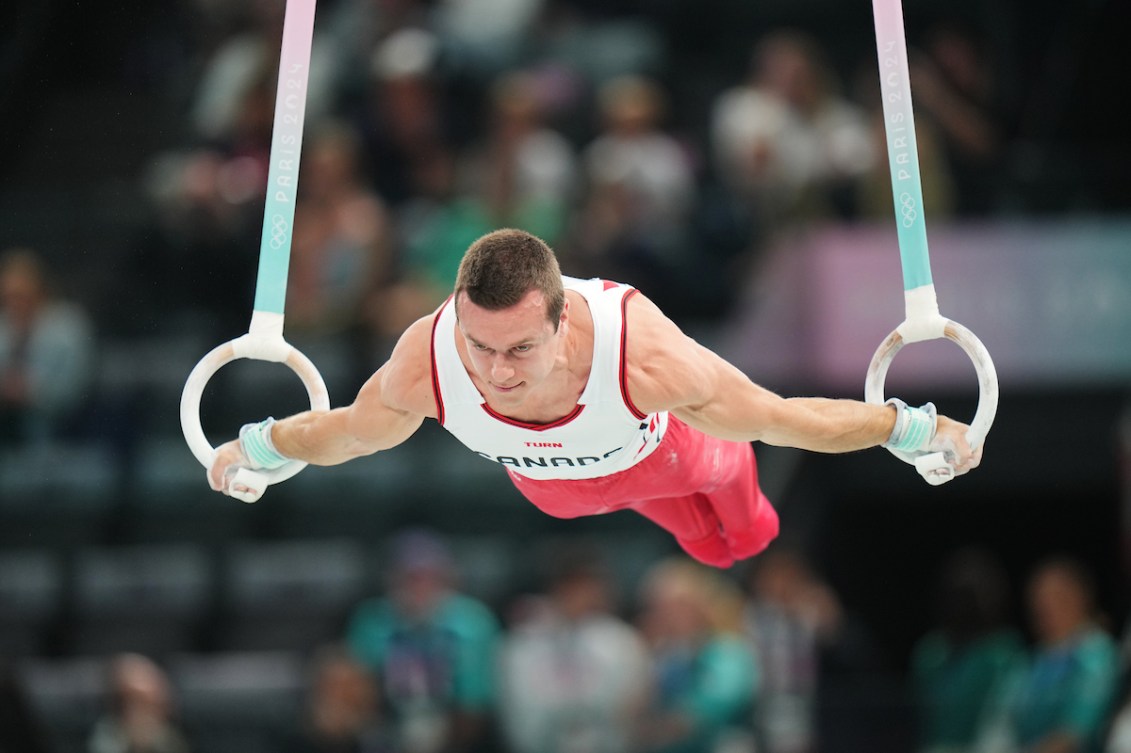 Cournoyer is horizontal on the rings