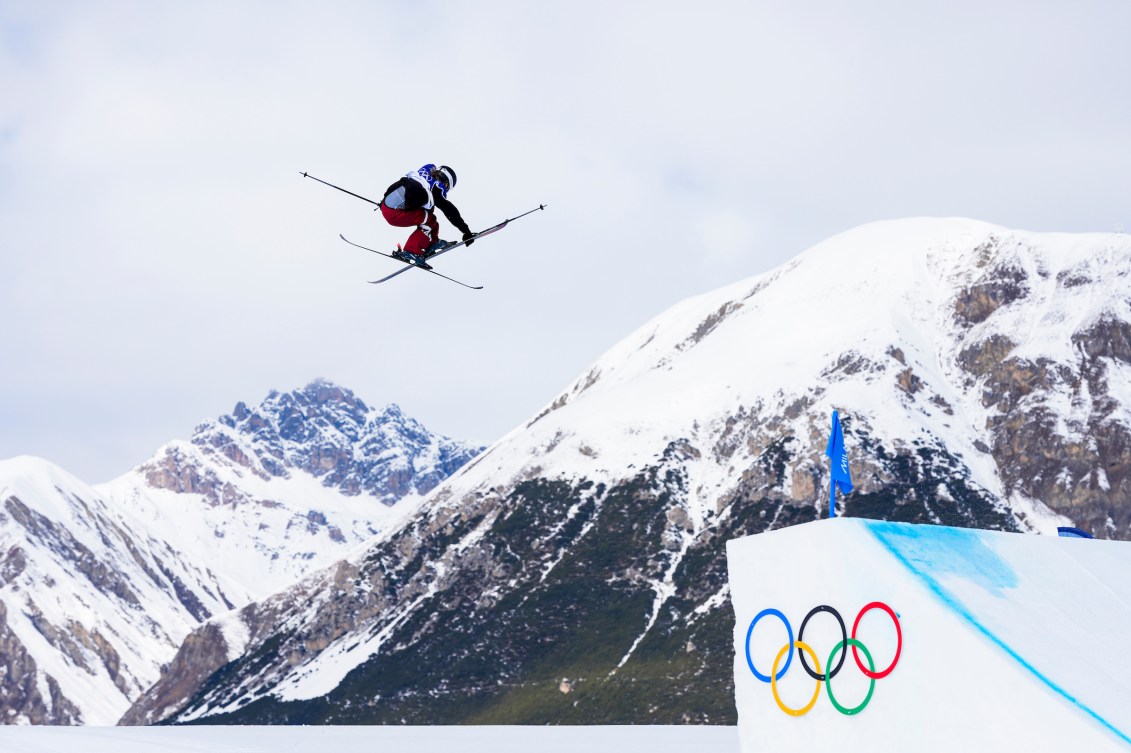 Team Canada’s Megan Oldham competes in Women's Slopestyle