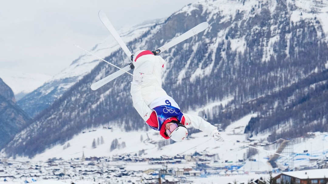 Team Canada's Mikael Kingsbury during freestyle ski moguls qualification