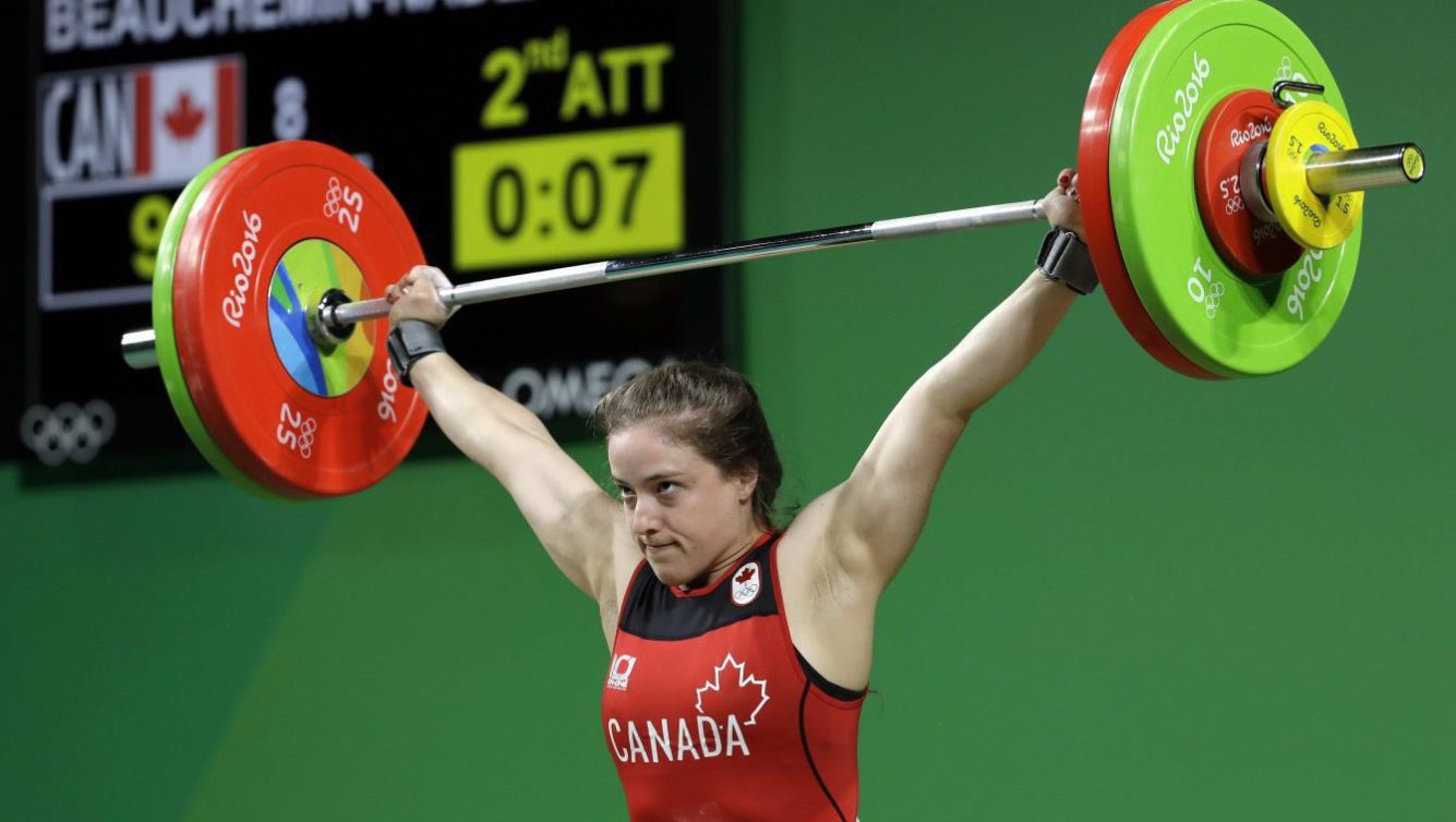 Marie-Eve Beauchemin-Nadeau en action à Rio 2016.