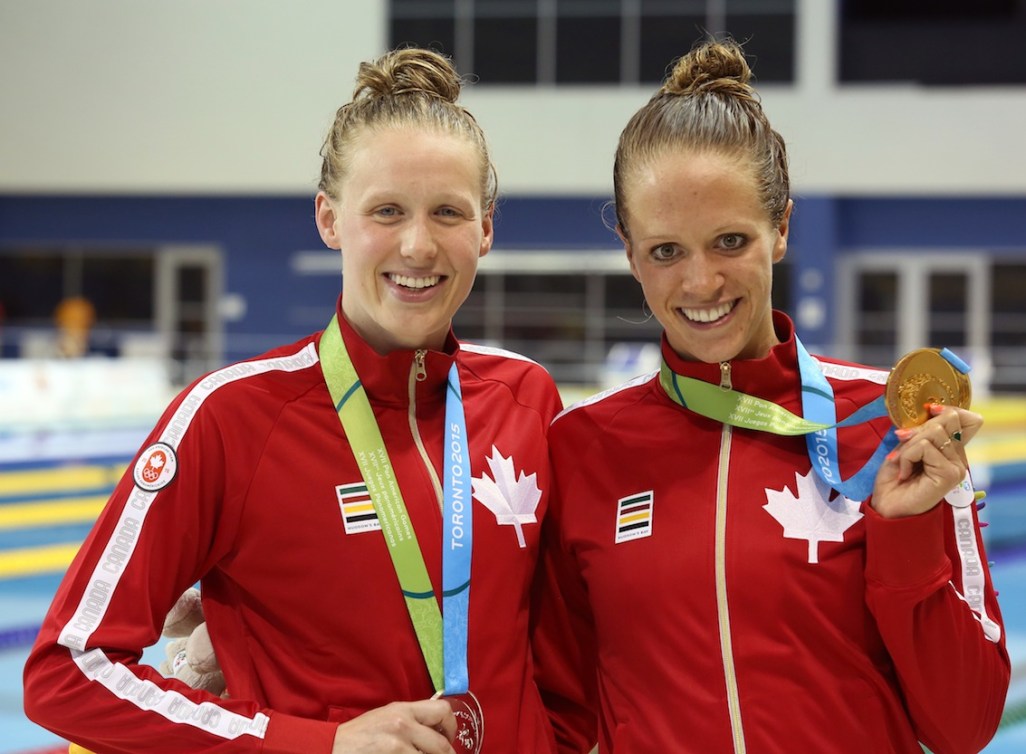 Dominique Bouchard et Hilary Caldwell - 200 m dos
