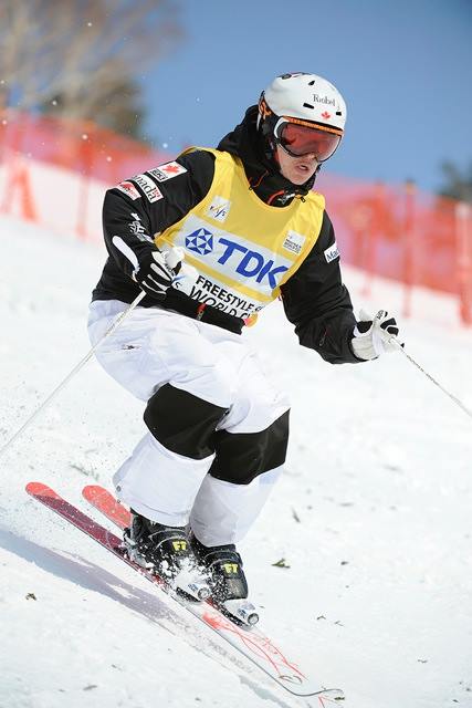 Mikaël Kingsbury a raté l'or de justesse à Tazawako, le 27 février 2016 (Photo : HIROYUKI SATO (Satton Press))