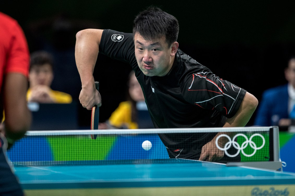 Eugene Wang lors des Jeux olympiques de Rio, le 6 août 2016. (COC Photo/David Jackson)