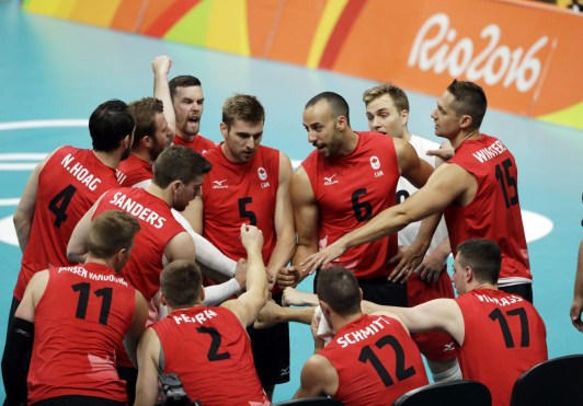 Crie de ralliement d'Équipe Canada en volleyball